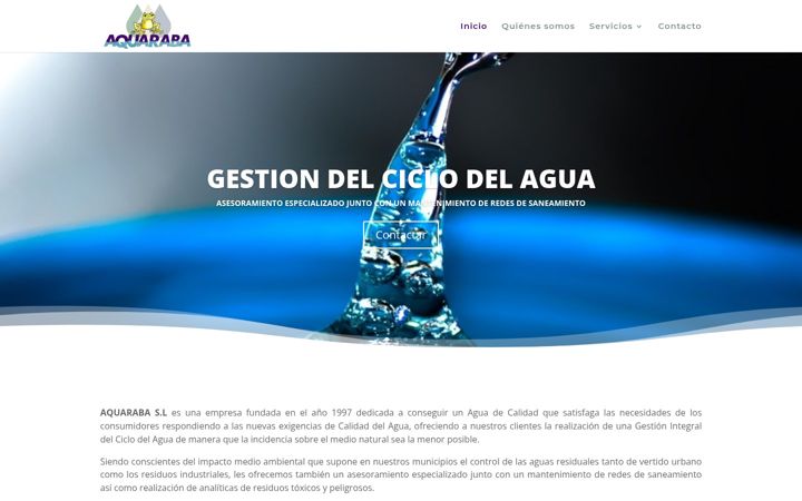 Screenshot of aquaraba.es