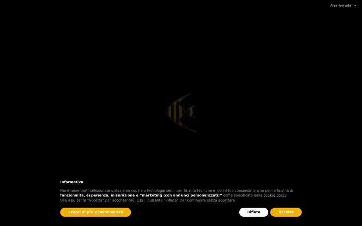 Screenshot of aquarama.it