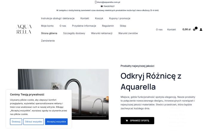 Screenshot of aquarella.com.pl