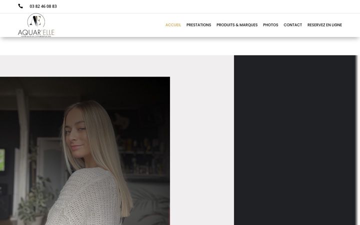 Screenshot of aquarelle54.fr