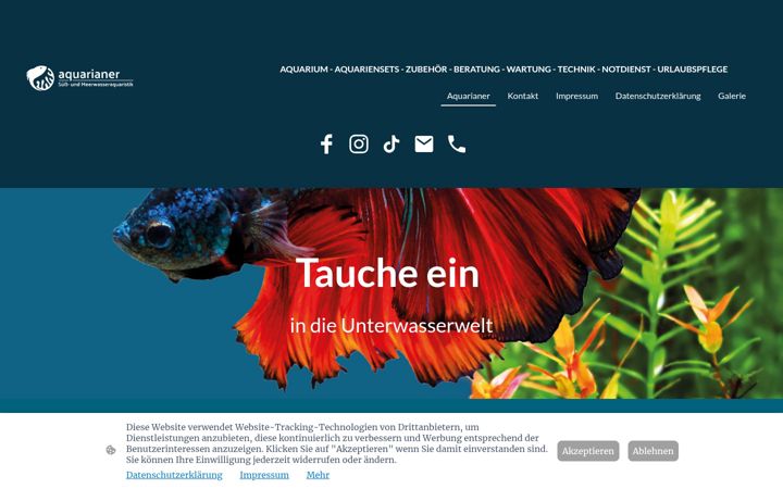 Screenshot of aquarianer.shop