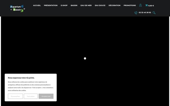 Screenshot di aquariumetbassin.fr