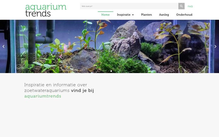 Screenshot of aquariumtrends.nl