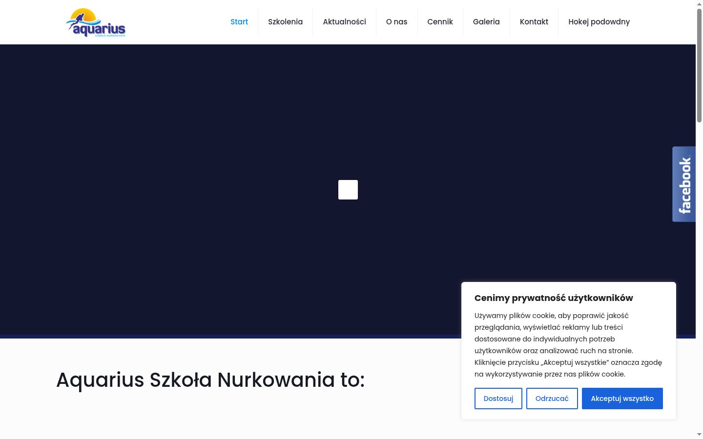 Snímek obrazovky baneru souhlasu zobrazeného před jakoukoli interakcí