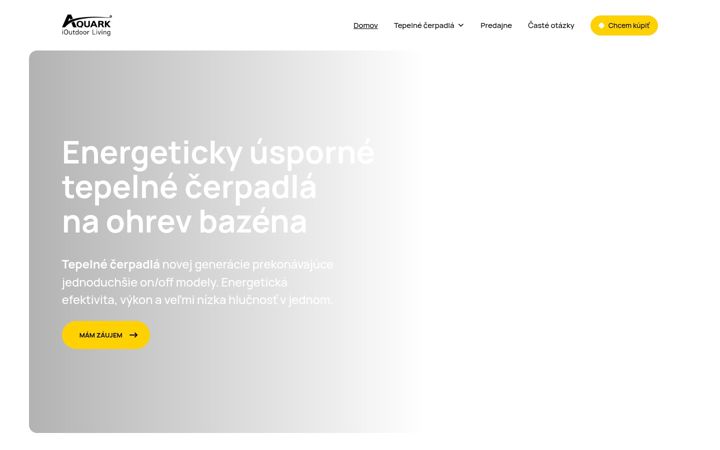 Screenshot of aquark.sk