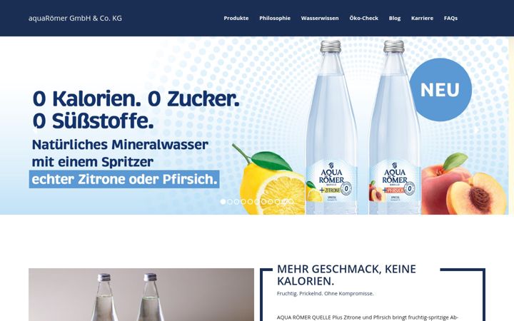 Screenshot ta' aquaroemer.de