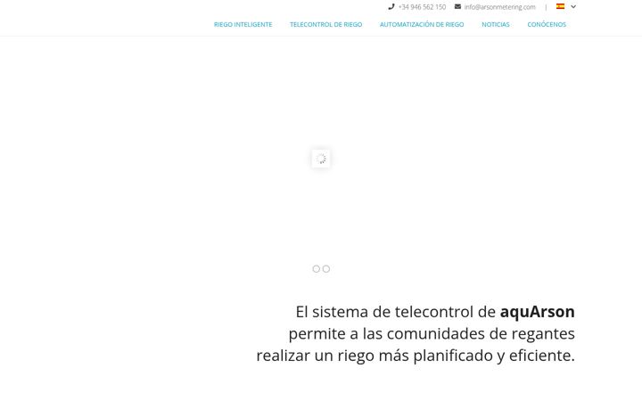 Screenshot ta' aquarson.com