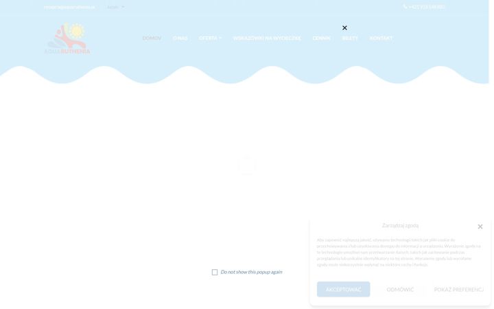 Screenshot ta' aquaruthenia.pl