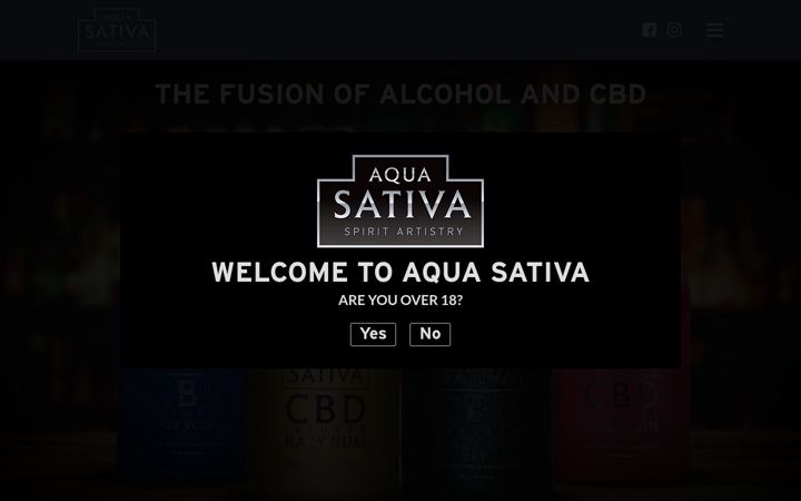 Ekrano kopija aquasativa.co.uk