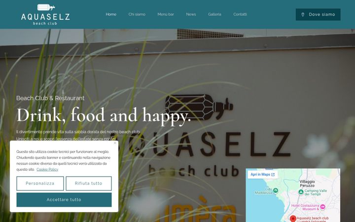 Screenshot of aquaselz.it