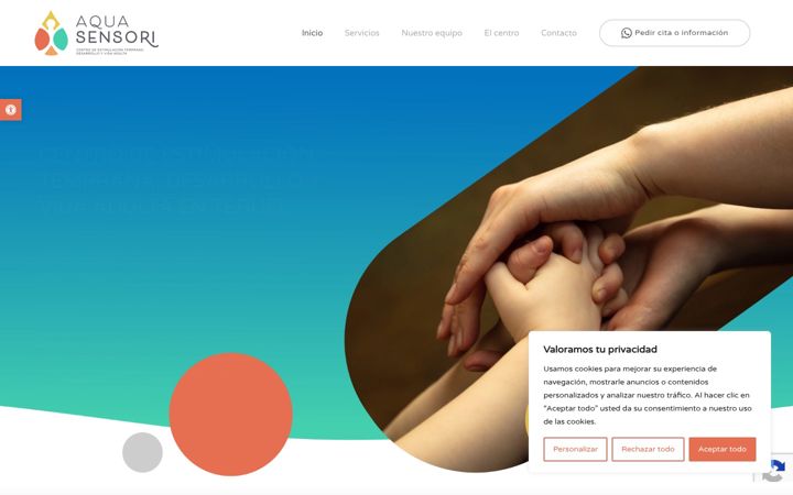 Screenshot ta' aquasensori.com
