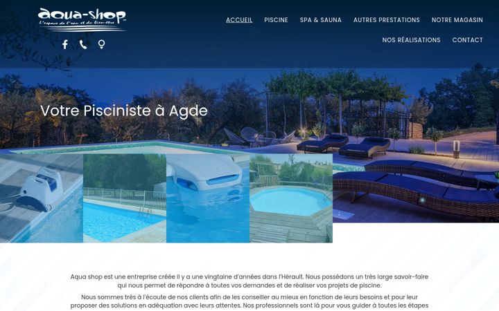 Screenshot of aquashop-lr.fr