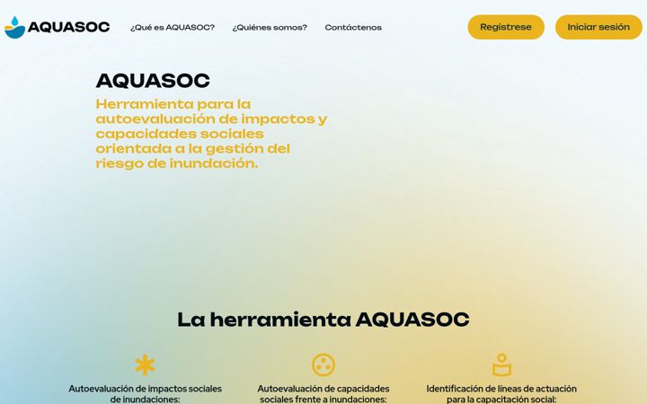 Screenshot of aquasoc.org