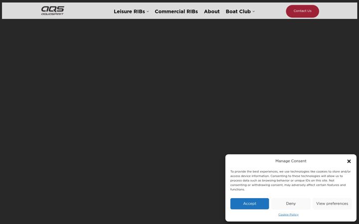 Screenshot ta' aquaspiritribs.co.uk