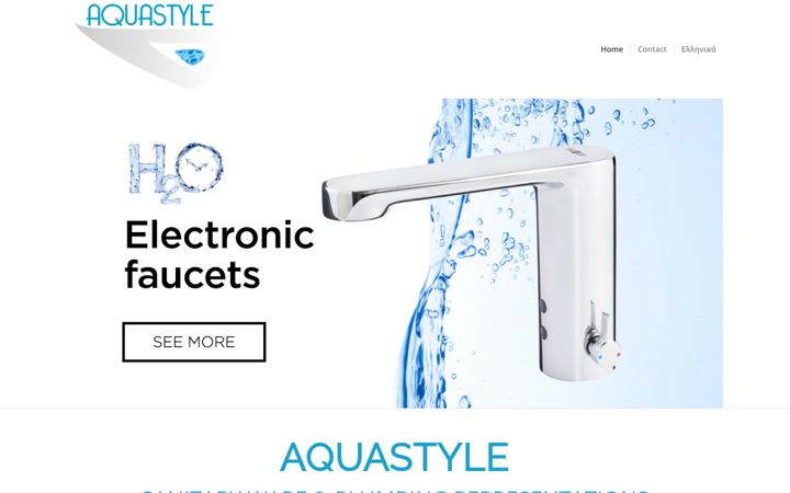 Screenshot of aquastyle.gr