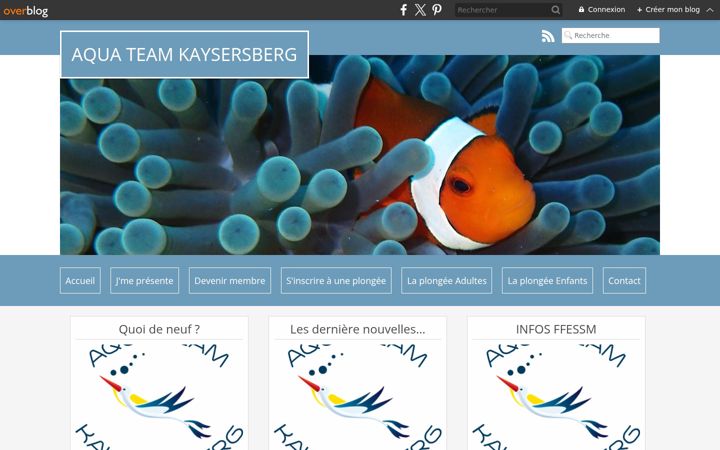 Screenshot of aquateamkaysersberg.com