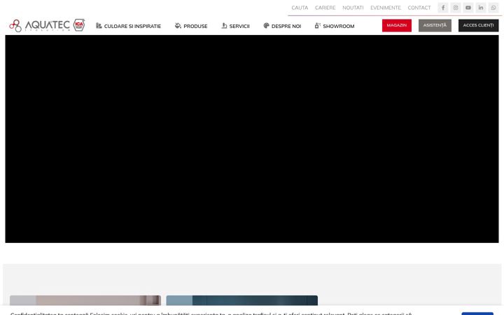 Screenshot του aquatecevolution.ro