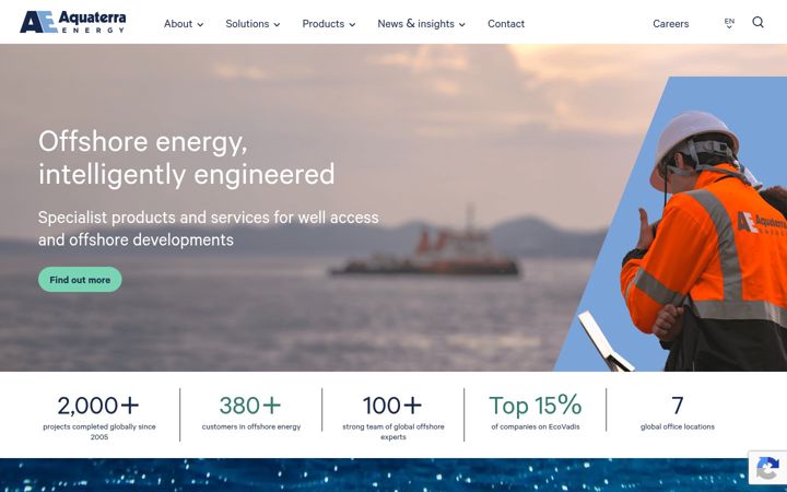 Екранна снимка на aquaterraenergy.com