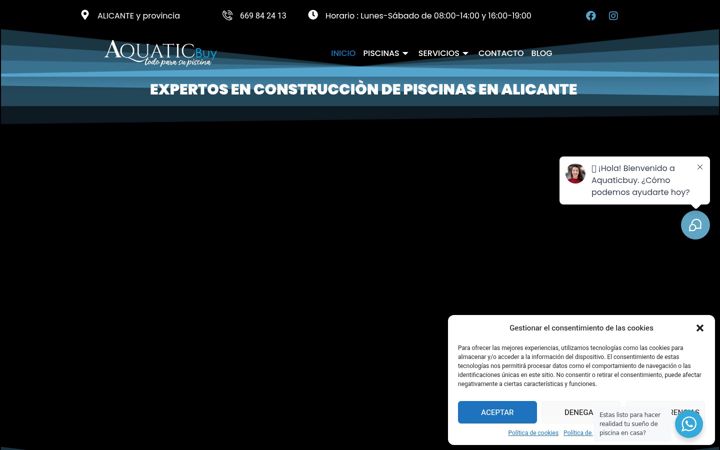 Екранна снимка на aquaticbuy.com