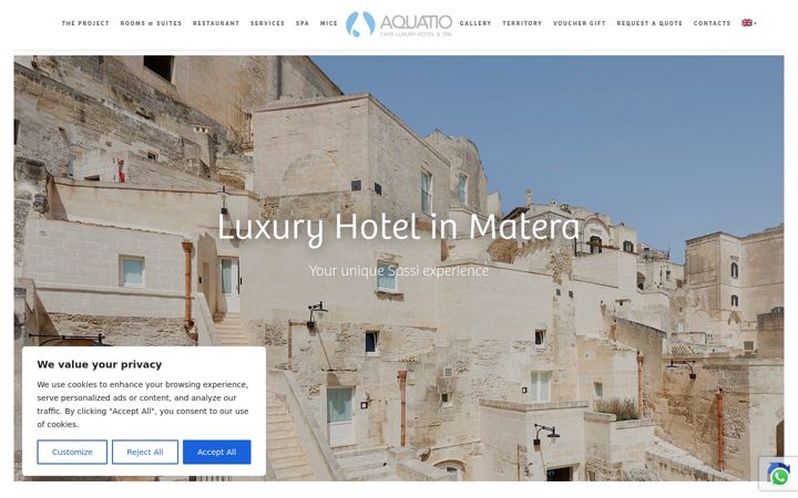 Screenshot του aquatiohotel.com