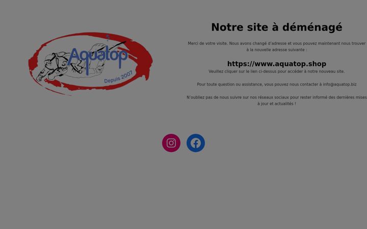 Screenshot of aquatop.biz