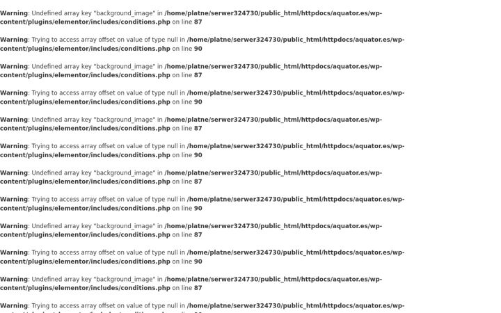 Screenshot of aquator.es