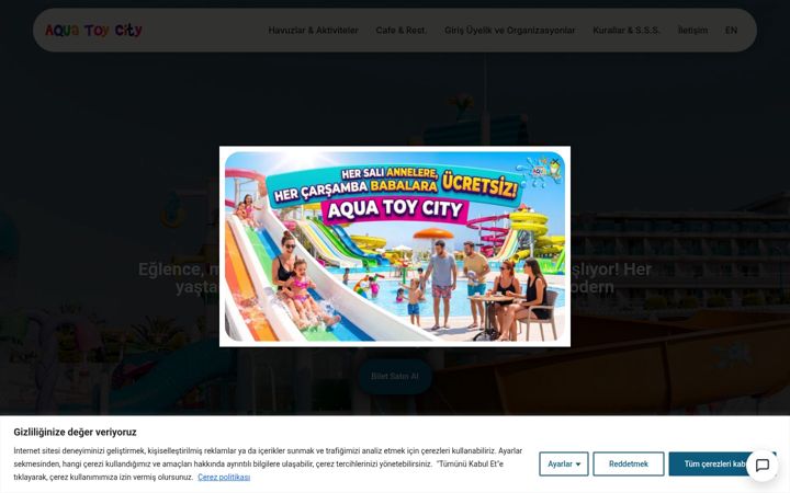 Screenshot of aquatoycity.com