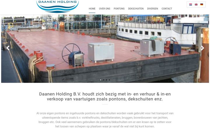 Screenshot of aquatransbv.nl