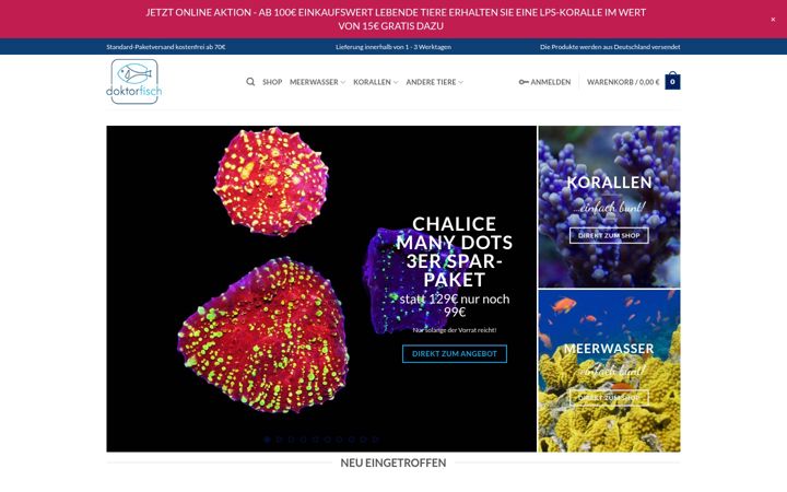 Screenshot of aquatropica.de