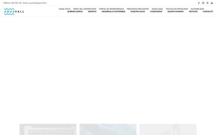 Screenshot ta' aquavall.es