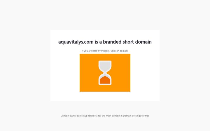 Screenshot of aquavitalys.com