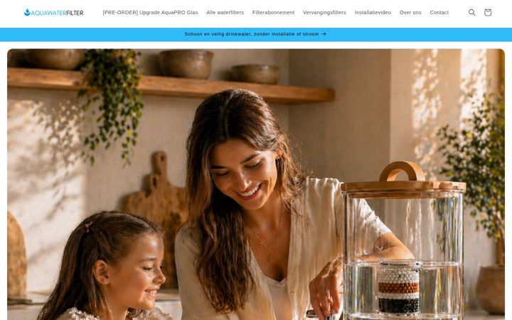 Screenshot of aquawaterfilter.nl