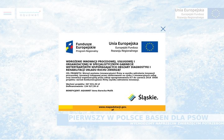 Screenshot of aquawet.pl