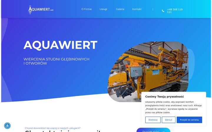 Screenshot of aquawiert.net