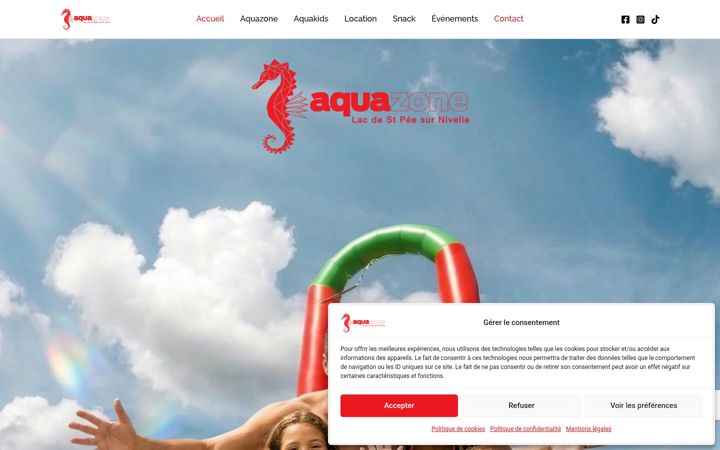 Ekraanipilt saidist aquazone64.com