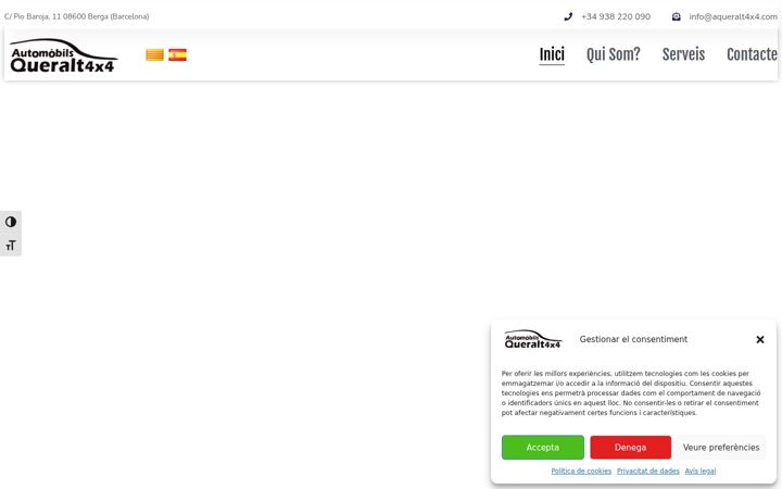 Screenshot of aqueralt4x4.com