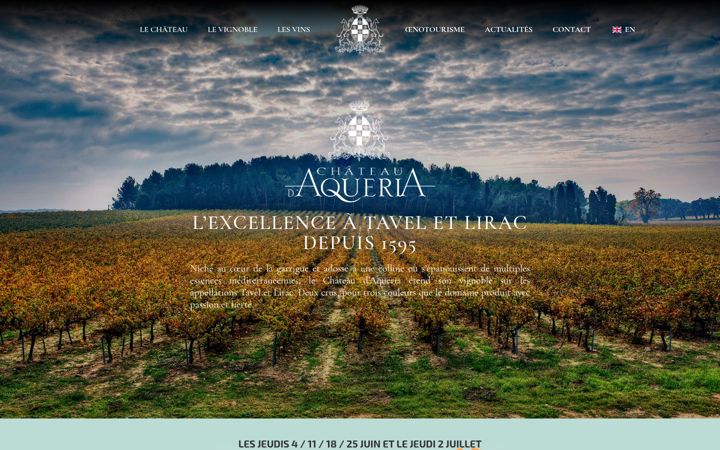 Screenshot του aqueria.com