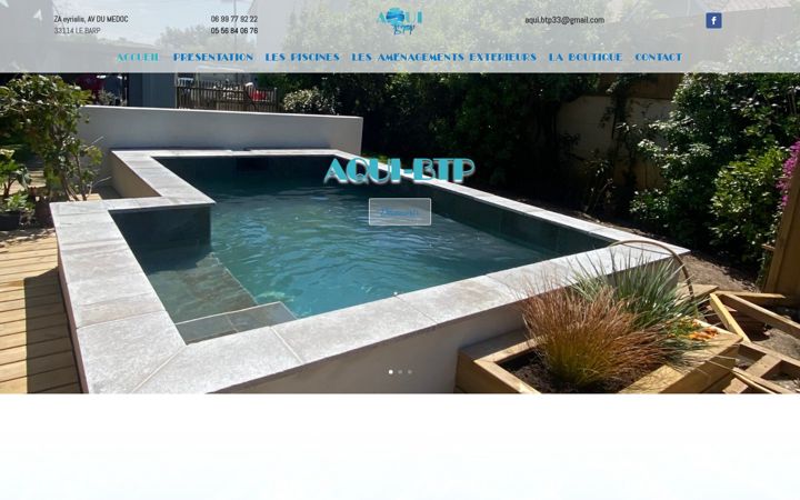 Screenshot of aqui-btp33.fr
