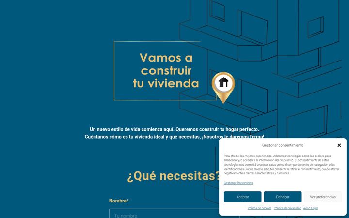 Skjámynd af aquiestamivivienda.com
