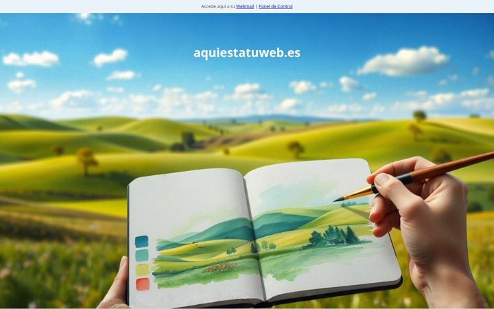 Screenshot of aquiestatuweb.es