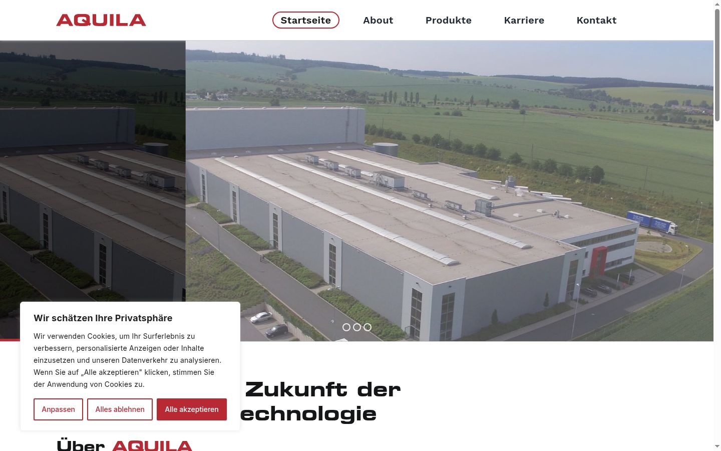 Screenshot tal-banner tal-kunsens muri qabel kwalunkwe interazzjoni