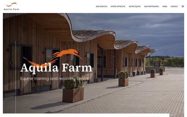 Screenshot von aquilafarm.com