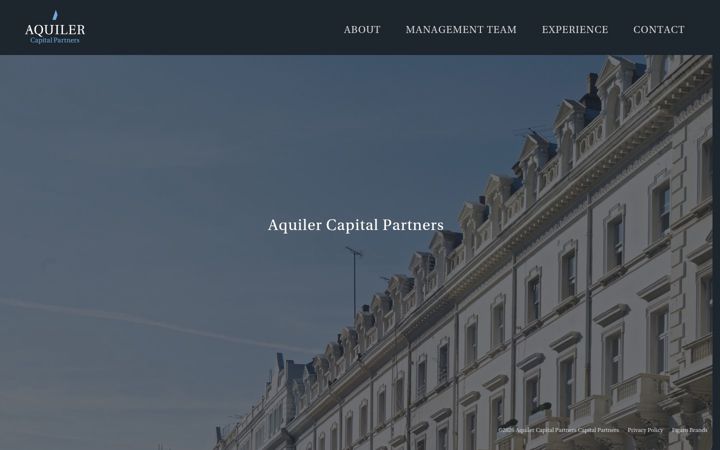 Screenshot of aquiler.co.uk