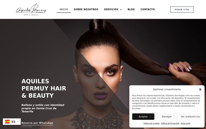 Screenshot of aquilespermuy.com
