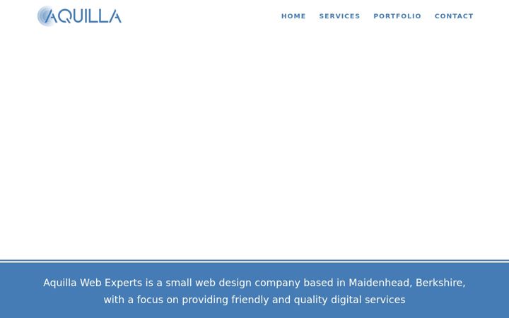 Screenshot of aquillaexperts.co.uk