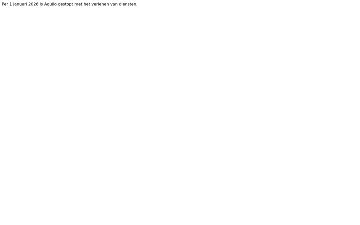 Screenshot of aquilo.nl
