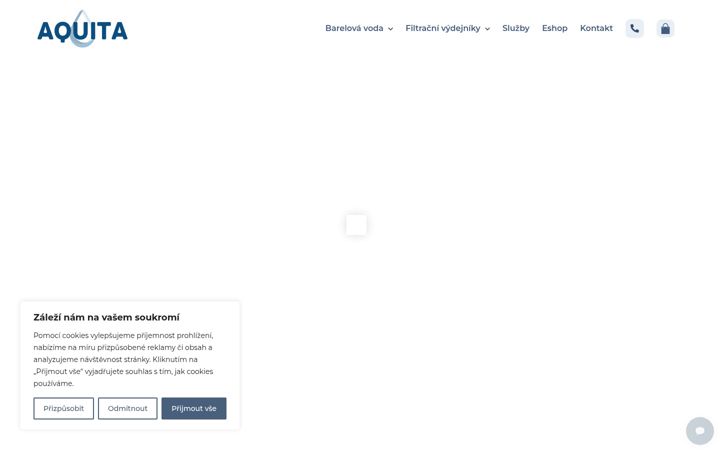 Screenshot ta' aquita.cz
