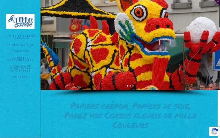 Skärmbild av aquitaine-corso.com