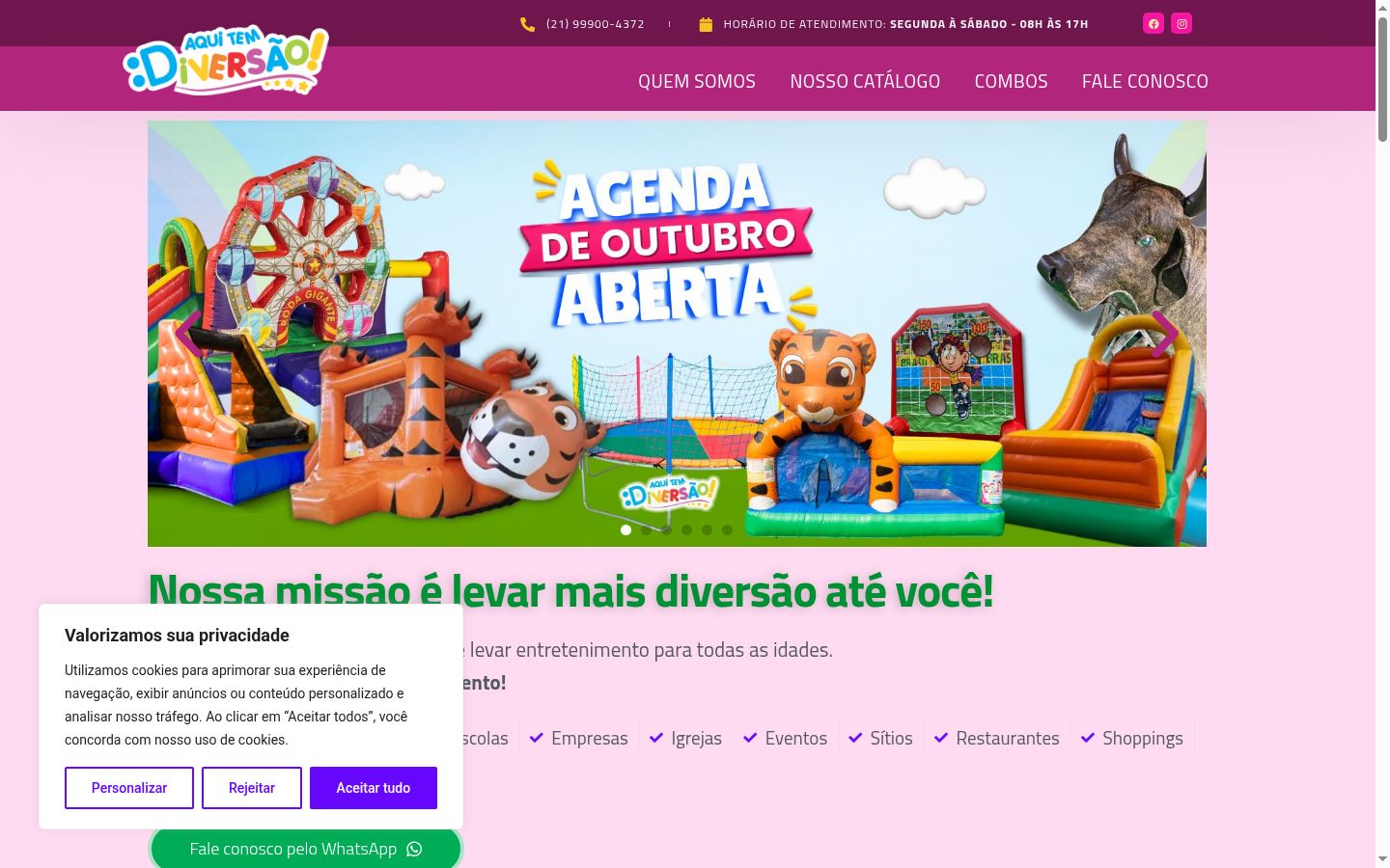 Screenshot tal-banner tal-kunsens muri qabel kwalunkwe interazzjoni