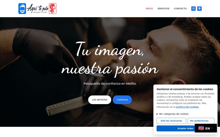 Screenshot von aquitepelo.com